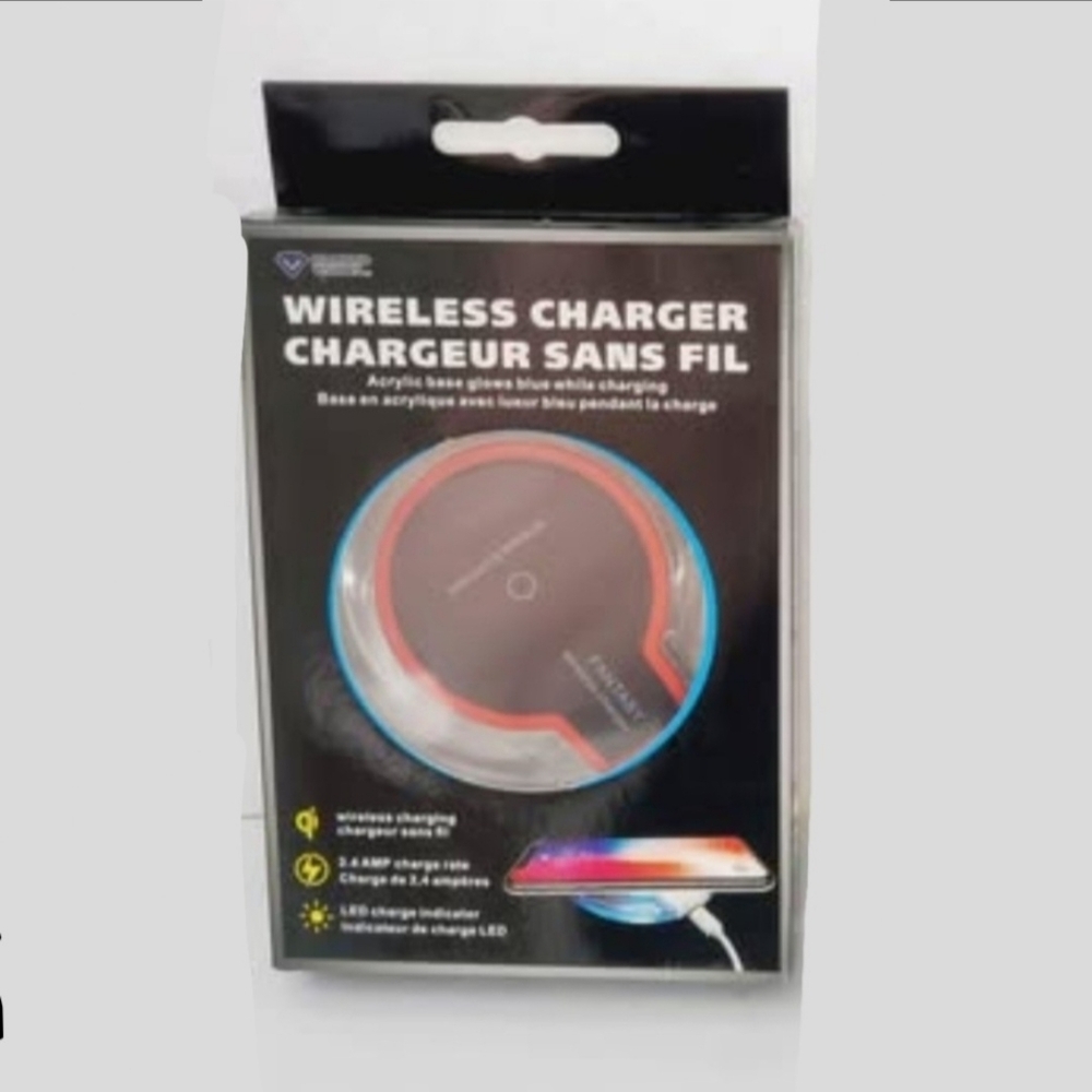 Wireless Charger By Diamond Visions - Red